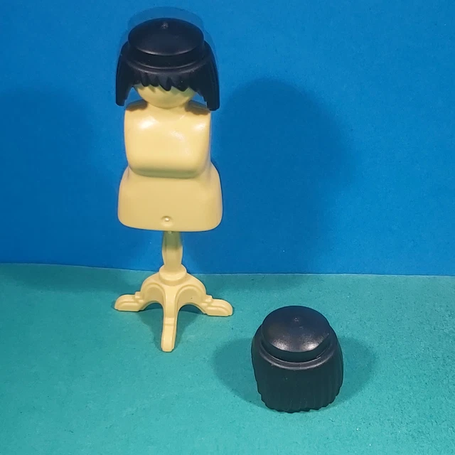 Personnage Playmobil Enfant - Cheveux Noirs - Catégorie 3 - Réf. 15 - Occasion Très Bon état
