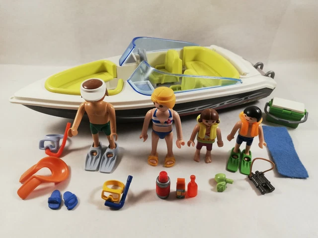 Bateau Playmobil 3645 - Yacht De Plaisance Avec Personnage (mer, Vacances) - Neuf