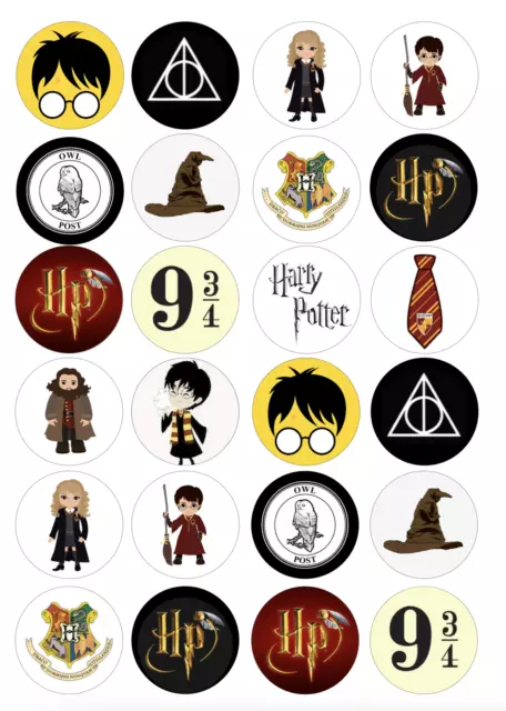 HARRY POTTER CAKE Topper and Harry Potter Birthday Party Banner Bundle Set  $19.50 - PicClick AU