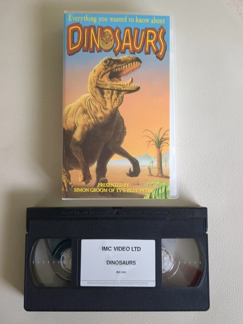 EVERYTHING YOU EVER Wanted To Know About Dinosaurs VHS PAL Video 1997 ...