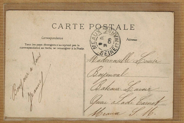 Cpa Paris - Place de Breteuil and Pasteur Monument wn0648 2