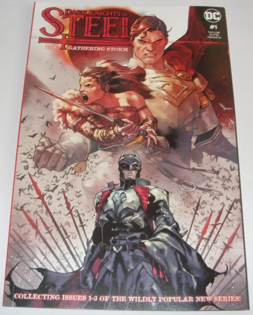 Dark Knights Of Steel: The Gathering Storm No 1 DC Comic From 2022 Tom Taylor