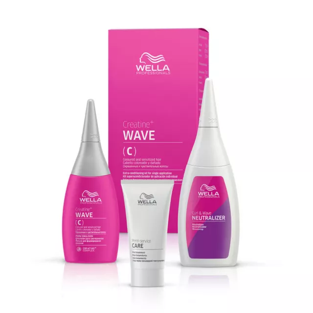 Wella Wave It Perm Lotion Kit Intense Normal/Ressistant Hair Mild Coloured Hair 2