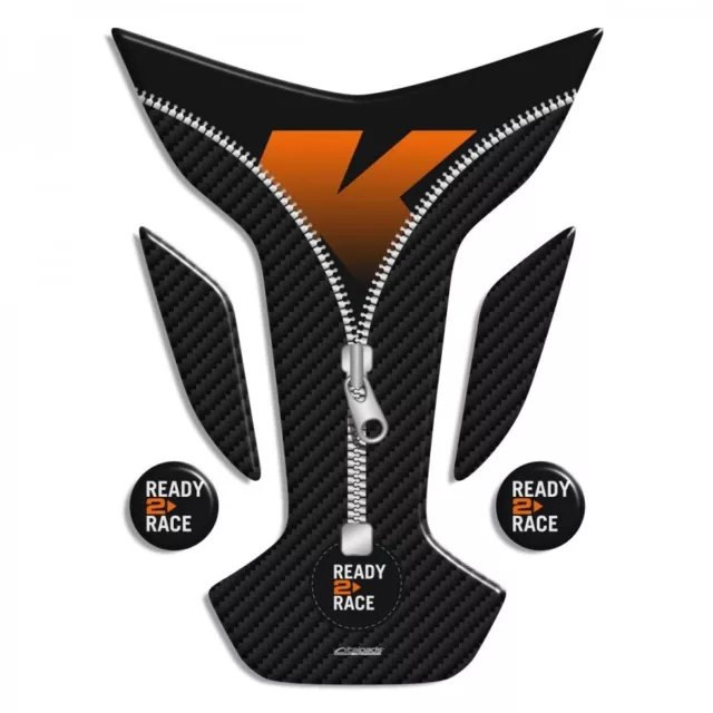 Protège Réservoir mod. "Wings ZIP" pour KTM - Ready 2 Race
