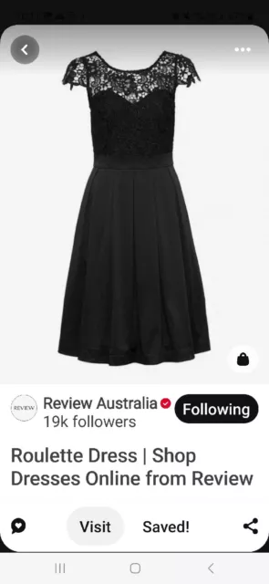 Review size 10 "Roulette Dress"