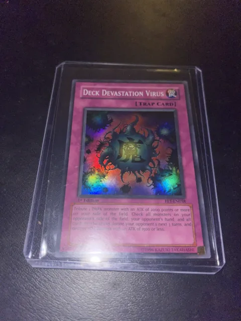 Deck Devastation Virus 1st Edition Trap Card | FET-EN058 YuGiOh Cards