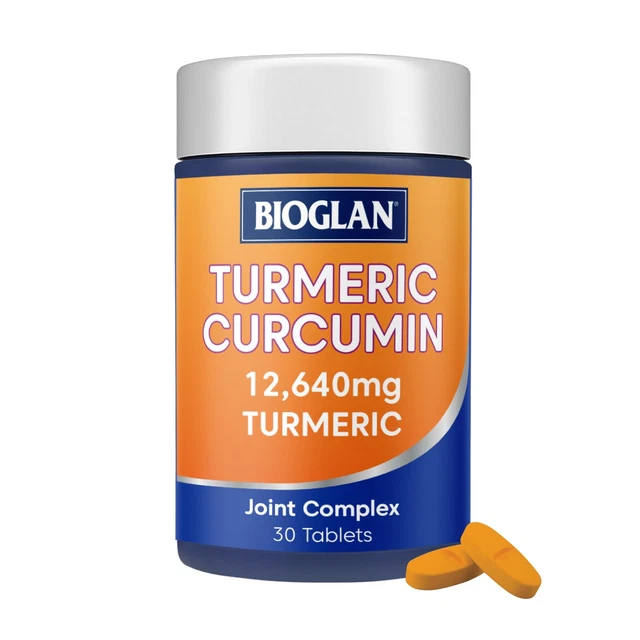 BIOGLAN ACTIVE CURCUMIN Turmeric 600mg with BioPerine 30 Tablets £19.99 ...