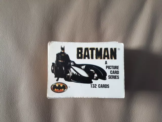 1989 DC COMICS BATMAN Movie Cards  COMPLETE SET 132