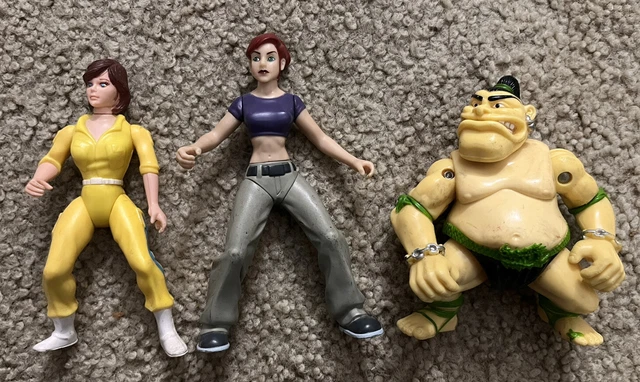 Teenage Mutant Ninja Turtles Action Figure Lot x3 April O’Neil Figures