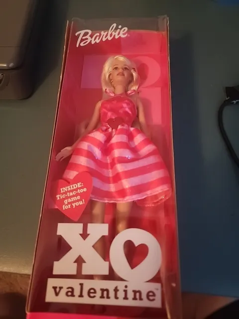 XO Valentine Barbie Doll 2002 Mattel #55517