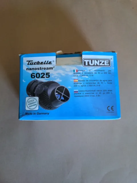 (NEW In Box) Tunze Tulebelle nanostream 6025 circulation pump for aquariums