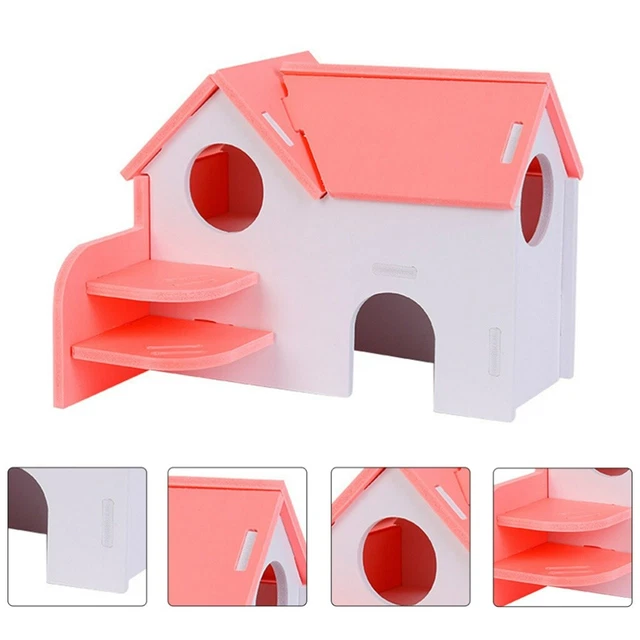 1Pc Guinea Hamster Hütte Hamster Schlafen Käfig Hamster Bett 5