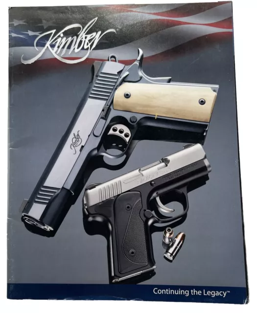 2011 Kimber Shotguns Rifles Pistols Accessories  Catalog 71 Pages