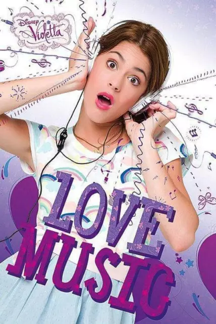 Disney Violetta: Love Music – Maxi-Poster 61 cm x 91,5 cm, neu und versiegelt