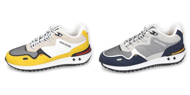 DOCKERS BY GERLI Uomo Sportivo Lacci da Scarpe da Ginnastica Basse