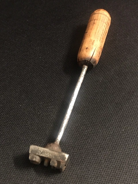 Lot de 6 ancien outils de tourneur sur bois ( détail ou lot ) - Bricolage