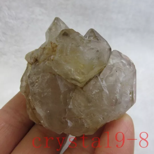 110g Natural Skeletal smoky Elestial QUARTZ CRYSTAL MINERAL SPECIMEN Healing