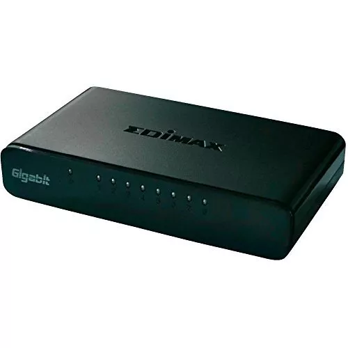 Edimax ES-5800G V3 network switch Unmanaged Gigabit Ethernet (10/100/1000) Black