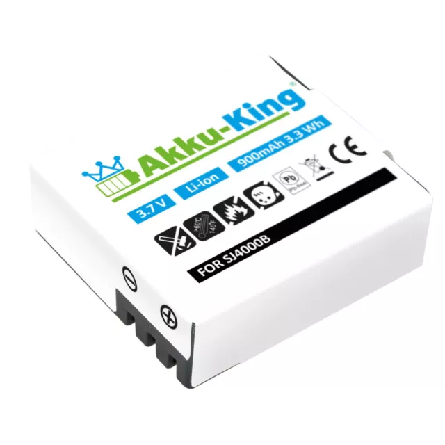 Akku-King Akku für Beatfoxx AC-4000 AC-6000 BA-900 Batterie 3,7v 900mAh