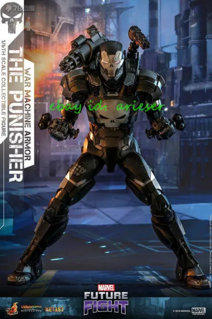 Hot Toys 1/6 Vgm33d28 The Punisher War Machine Armor Marvel Future Fight Action 3