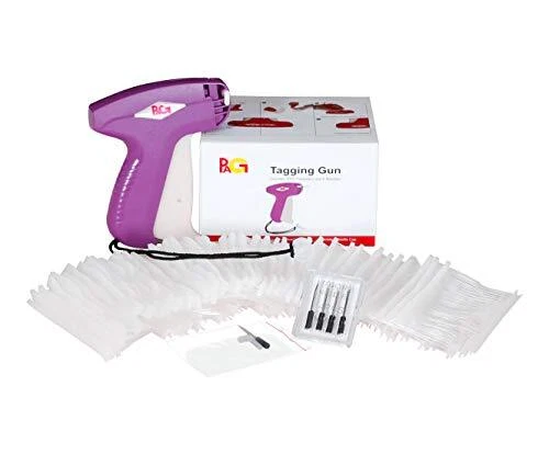 PAG Standard Tagging Price Tag Attacher for Clothing with 5 Needles and 2000 ...