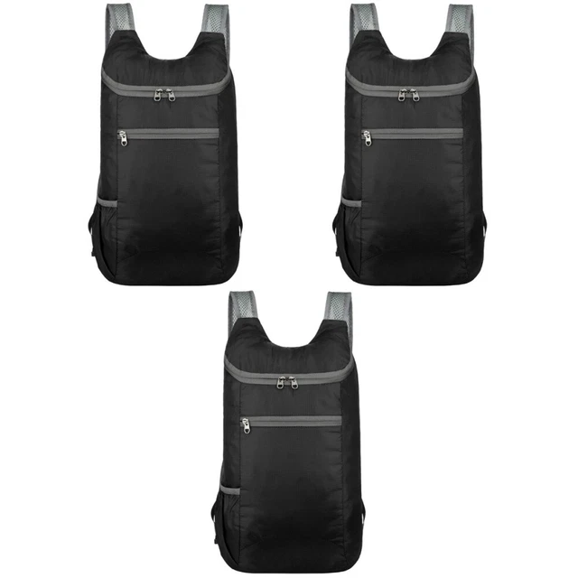 3 PCS Camping Backpack Foldable Backpack Mens Travel Backpack Travel Bag