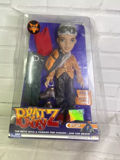MGA BRATZ BOYZ Dylan Boy Doll Figure Toy NEW in Damaged Box TOTY