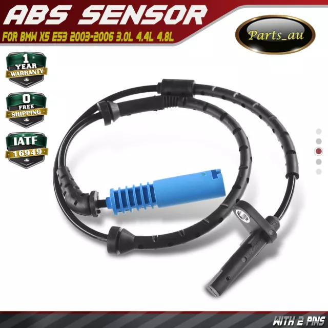 ABS Wheel Speed Sensor for BMW X5 E53 2004-2006 Rear Left or Right 34526771705