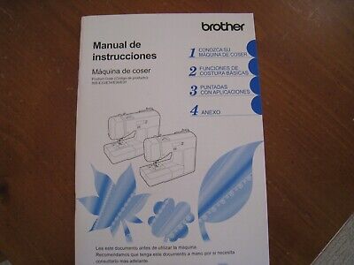 Máquina de coser Brother manual de instrucciones XR9550