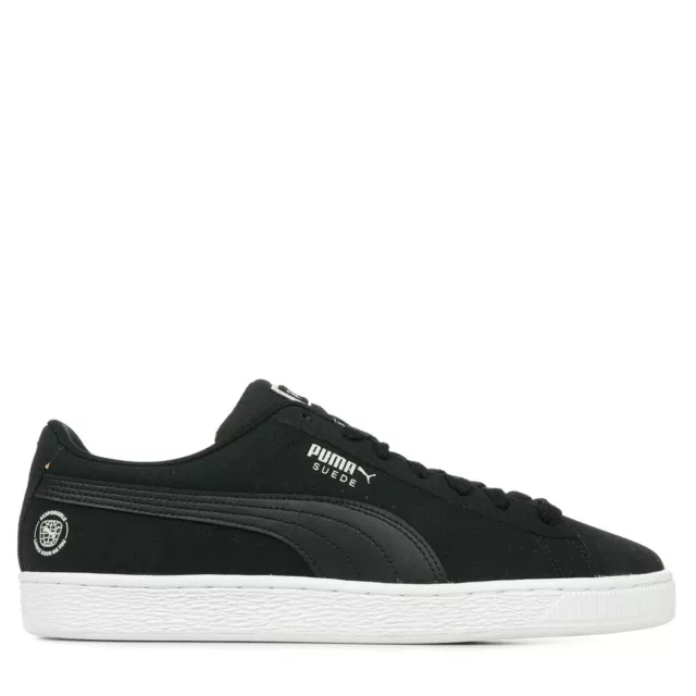 Chaussures Baskets PUMA homme Suede Re Style Noir Noire Synthétique Lacets