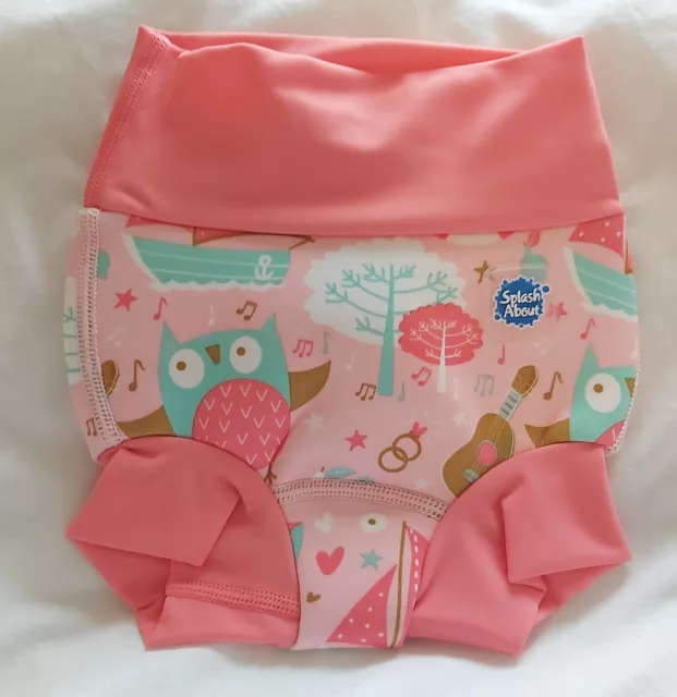 Brandneu rosa Splash About Happy Nappy, klein - 3 - 6 Monate Schwimmen Neo Windel 2