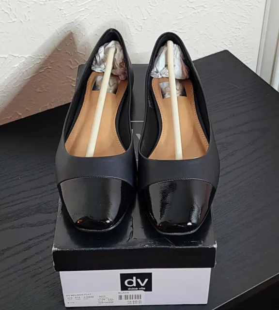 BRAND NEW Dolce Vita Melinda Black  flats size 8.5 M