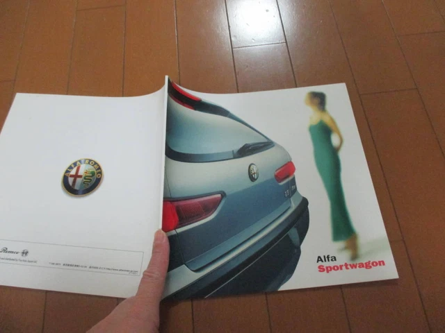 Library 33791 Catalog Alfa Romeo Sportwagon Wagon 2001.7 Issue 38 Page