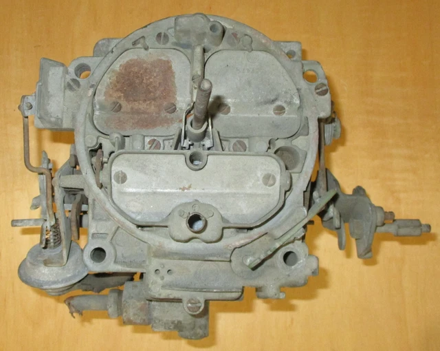 Used 4 Barrel Carter Q-Jet Carburetor 17058213 728 Chevy/Gmc 1978 Truck & Marine