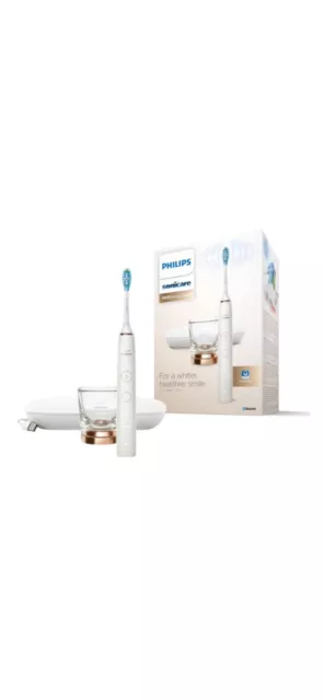 Philips Sonicare DiamondClean 9000 Spazzolino Elettrico Sonico - Oro Rosa...