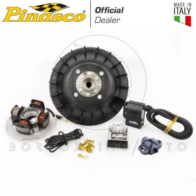 Set Zündung Elektronik PINASCO Flytech 12V Schwungrad 1,6 KG VESPA 150 Vbb