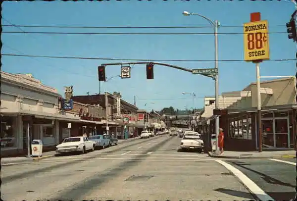 Street View of Renton,Washington,WA King County Ellis Post Card Co. Postcard