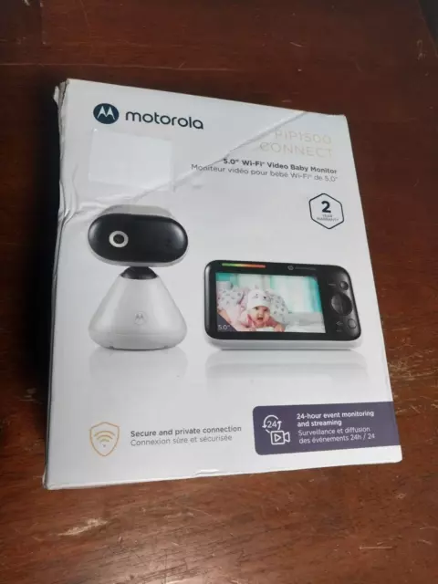 Motorola MBP164CONNECT Audio Baby Monitor - Portable WiFi Smart Intercom  and 