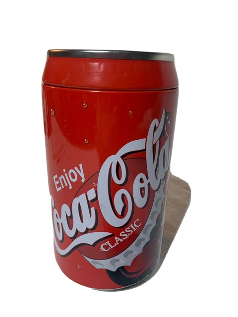 Coke Can Coin Bank - Large Coca Cola Tin 