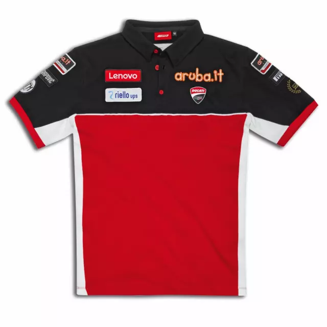 2023 OFFICIAL DUCATI Lenovo MotoGP Replica Team Polo Shirt £63.99 -  PicClick UK