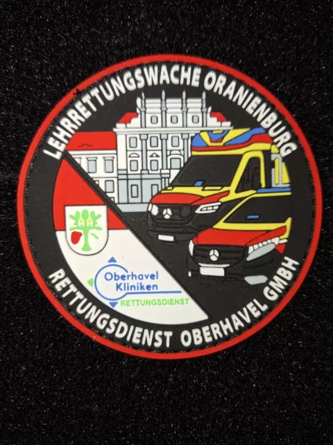 Patch Feuerwehr Rettungsdienst Lehrrettungswache Oranienburg