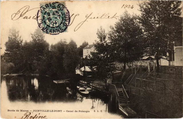 CPA Joinville Canal de Polangis (1347994)