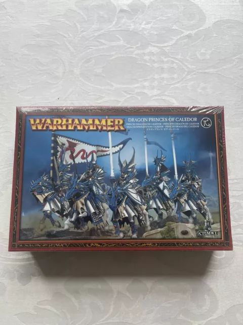 Games Workshop Warhammer High Elves Dragon Princes of Caledor SEALED BNIB OOP