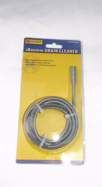 1800Mm Drain Cleaner For Cleaning Blocked Waste Pipes