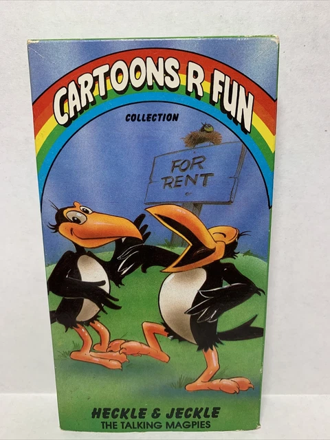CARTOONS R FUN Collection VHS 1989 Heckle And Jeckle Talking Magpies ...