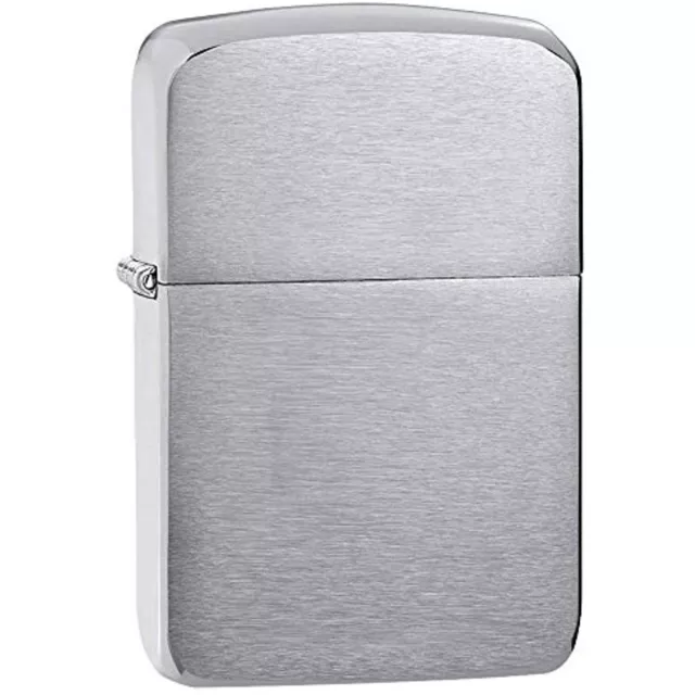 Zippo 1941 Replica Pocket Lighter, Brushed Chrome