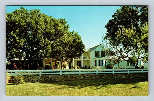 Stonewall TX, LBJ Ranch National Historic Park Porch, Texas Vintage Postcard