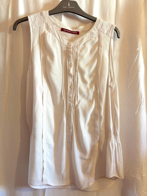 Blouse Rouge/orange Comptoir Des Cotonniers - Taille 34/36 - Occasion TB