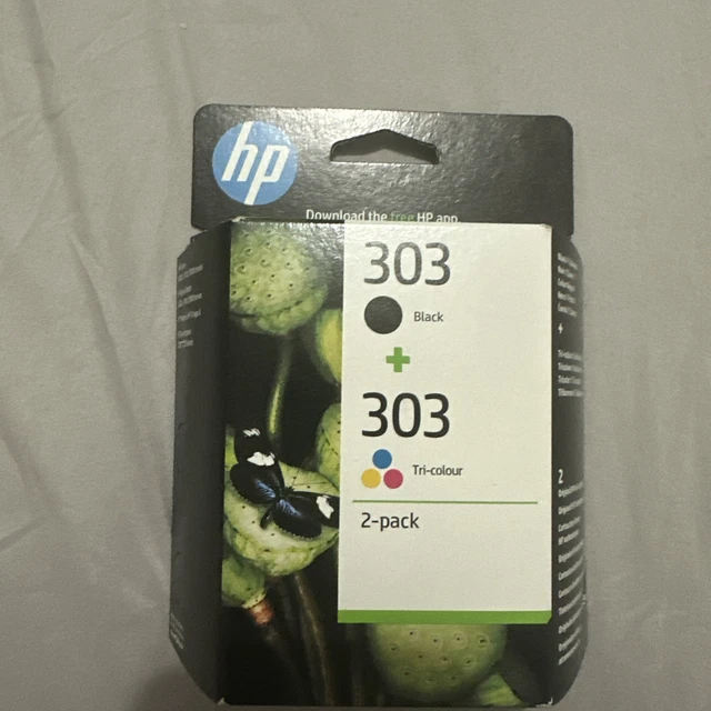 HP 303 2-PACK Black/Tri-color Original Ink Cartridge Combo Pack £32.43 ...
