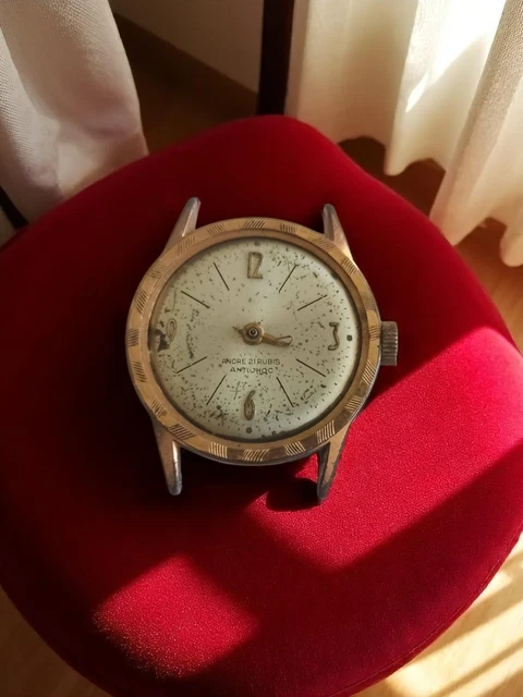 MONTRE MÉCANIQUE HOMME vintage à réviser ancien modèle rétro collection horloger EUR 14,99 - FR
